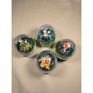 4 Dinosaur Toy Fun Pull Back Cars in Jumbo Easter Eggs Prefilled Large